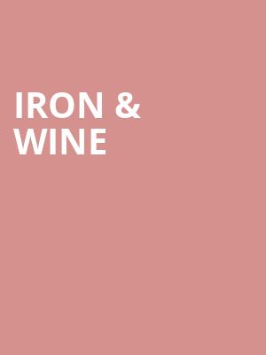 Iron & Wine Poster
