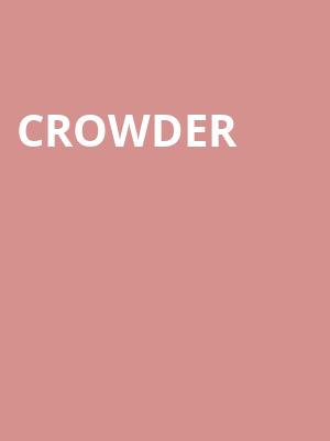 Crowder, BOK Center, Tulsa