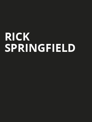 Rick Springfield, The Joint, Tulsa