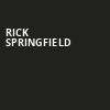 Rick Springfield, The Joint, Tulsa