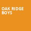 Oak Ridge Boys, River Spirit Casino, Tulsa