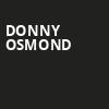 Donny Osmond, Tulsa Theater, Tulsa